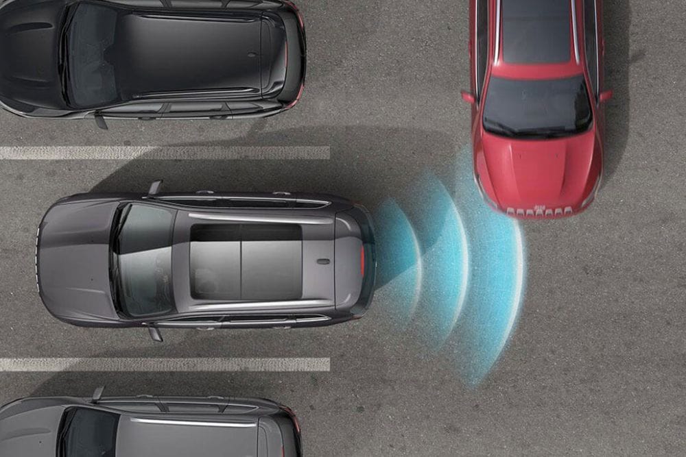 2019 Jeep Cherokee rear cross path detection1000x667