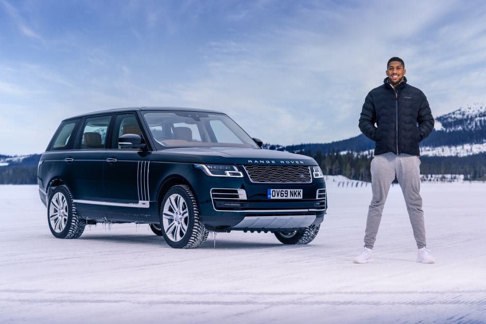 anthony joshua JLR Ice Academy a1000x600