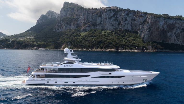 Stunning New 55m GALENE Yacht For Charter