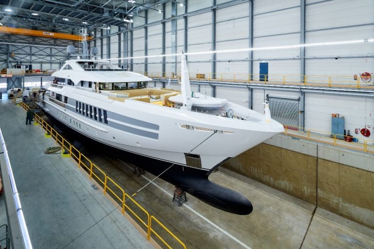 Heesen launches YN 19055, 55-metre steel class