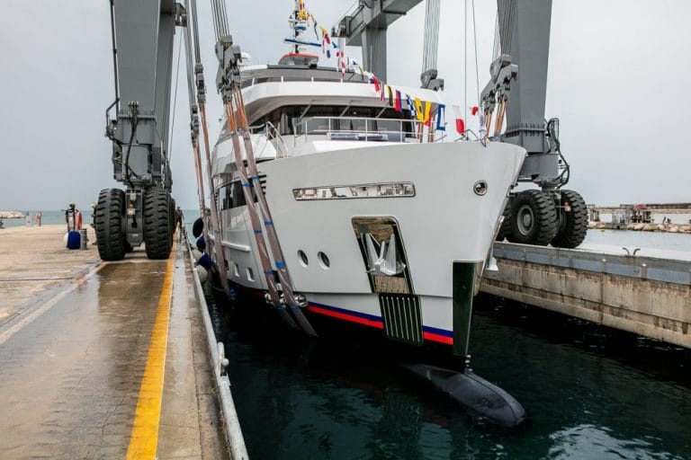 Tommaso Spadolini on new 42m Cantiere delle Marche