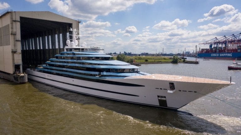 Lürssen redelivers 110m KAOS ex JUBILEE