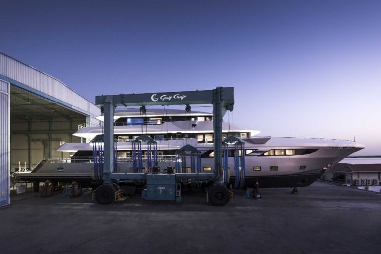 Gulf Craft Launches World’s Largest Composite Yacht