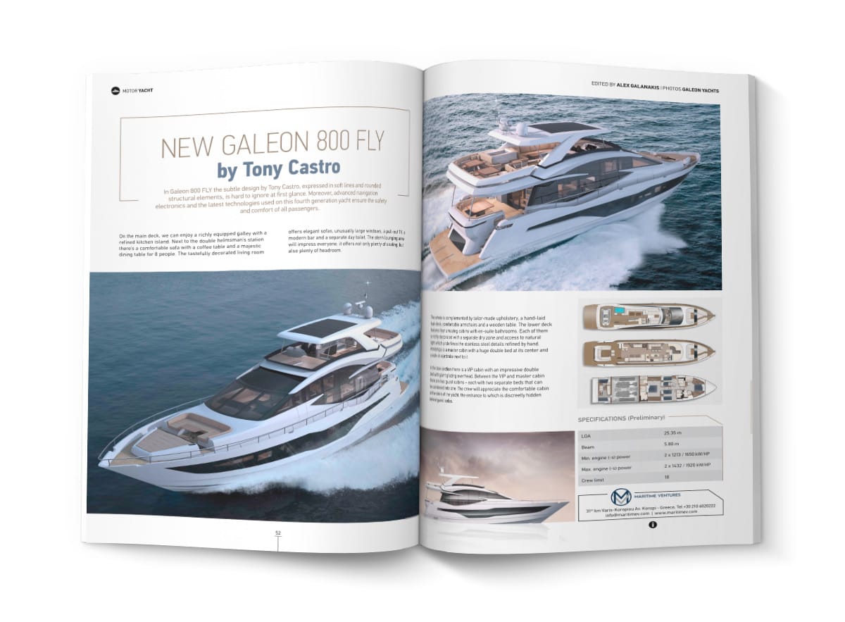 New Galeon 800 Fly