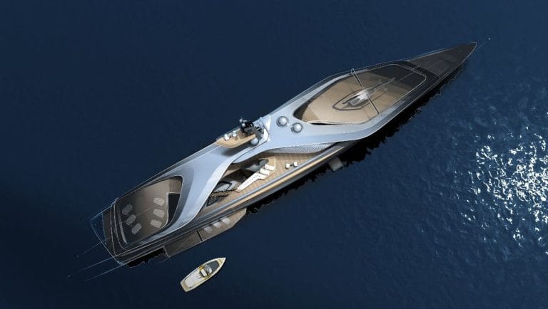 Oceanco, Pininfarina and Lateral have joined forces to recalibrate yacht design with KAIROS