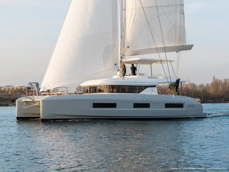 The brand-new Lagoon 55