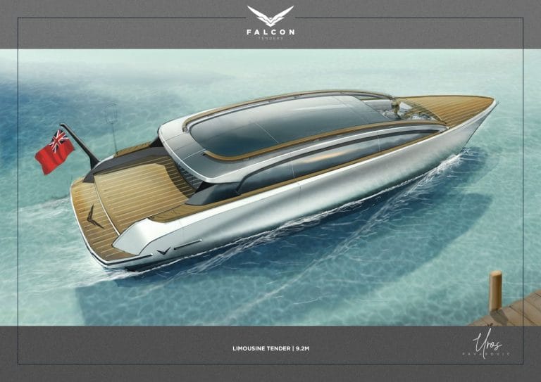 Falcon Tenders Reveals Raft of High Profile Superyacht Design Collaborations
