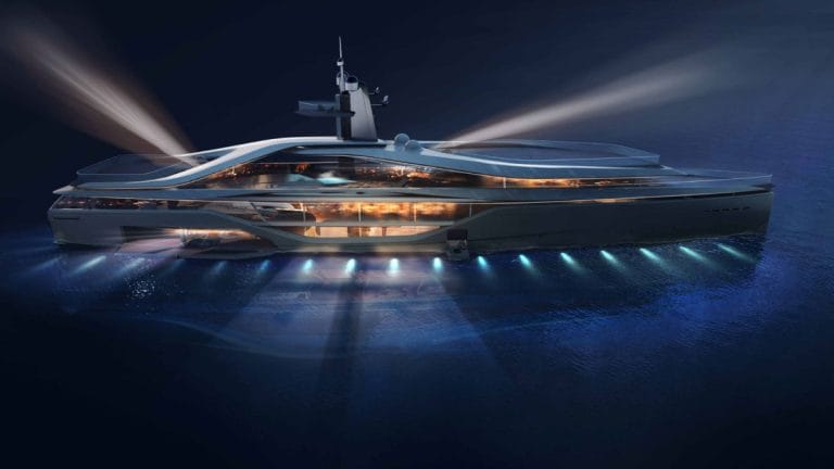 Oceanco, Pininfarina and Lateral have joined forces to recalibrate yacht design with Kairos