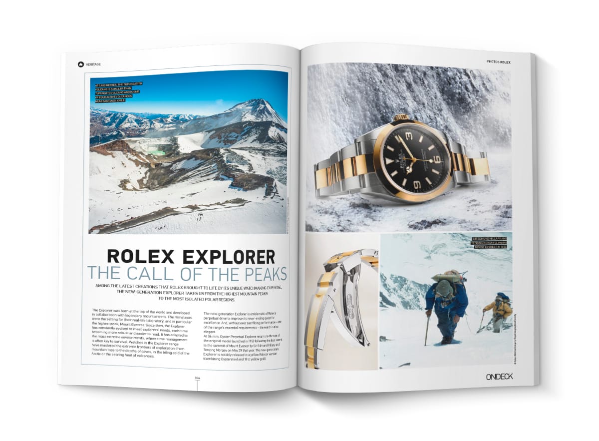 Rolex Explorer | The call of the peaks