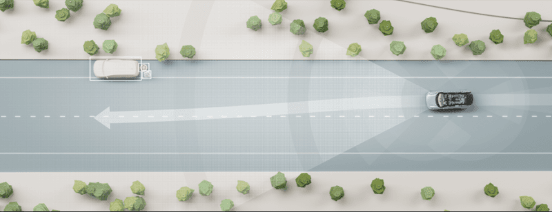 292921 Volvo Cars Concept Recharge with Luminar s Iris LiDAR lane change