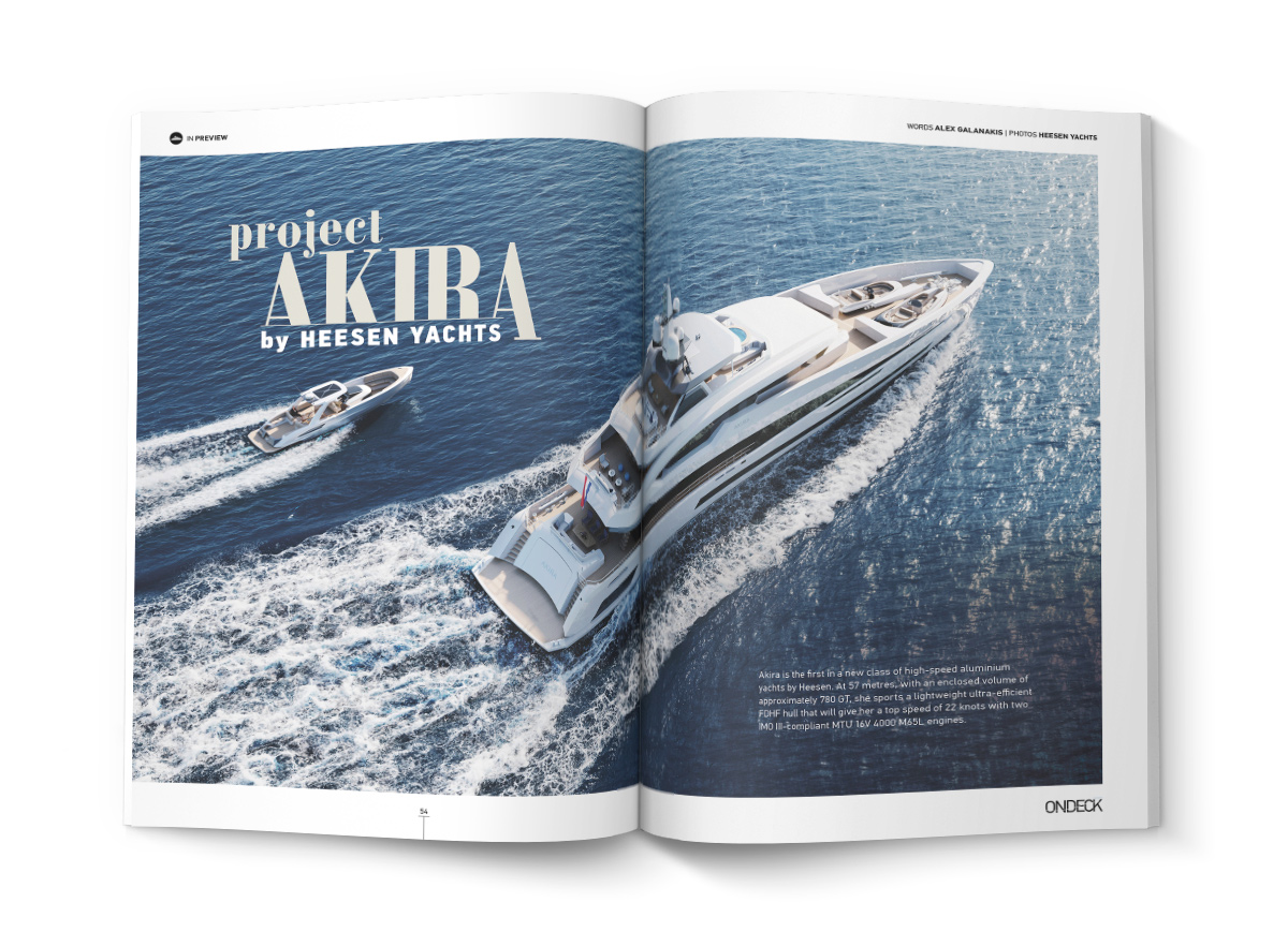 PROJECT AKIRA BY HEESEN YACHTS 