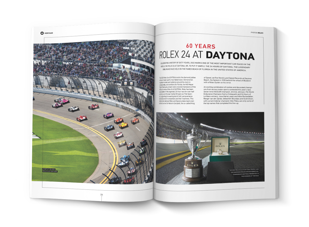 60 YEARS OF ROLEX 24 AT DAYTONA