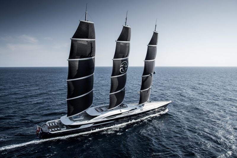 Oceanco Black Pearl Credit Tom Van Oossanen