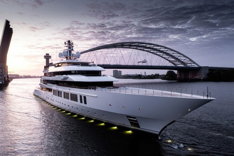 Oceanco Delivers Infinity