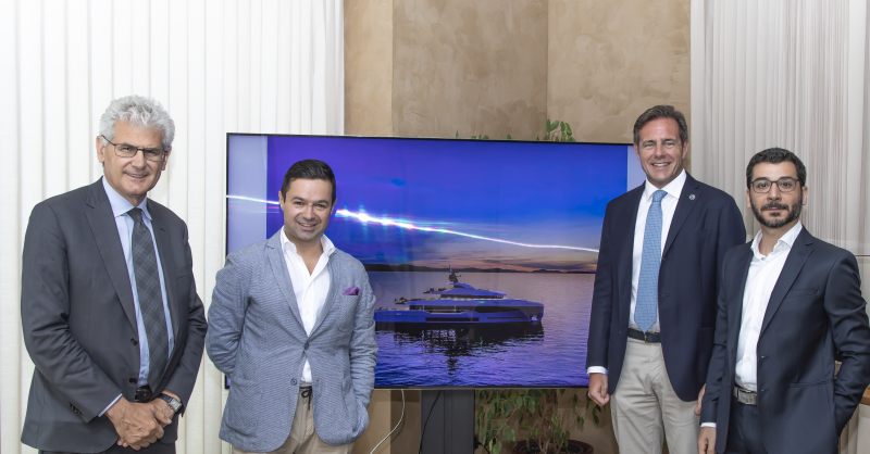 From left Vincenzo Poerio Antonio Romano Giuseppe Mazza Enrico Lumini Credits Giuliano Sargentini