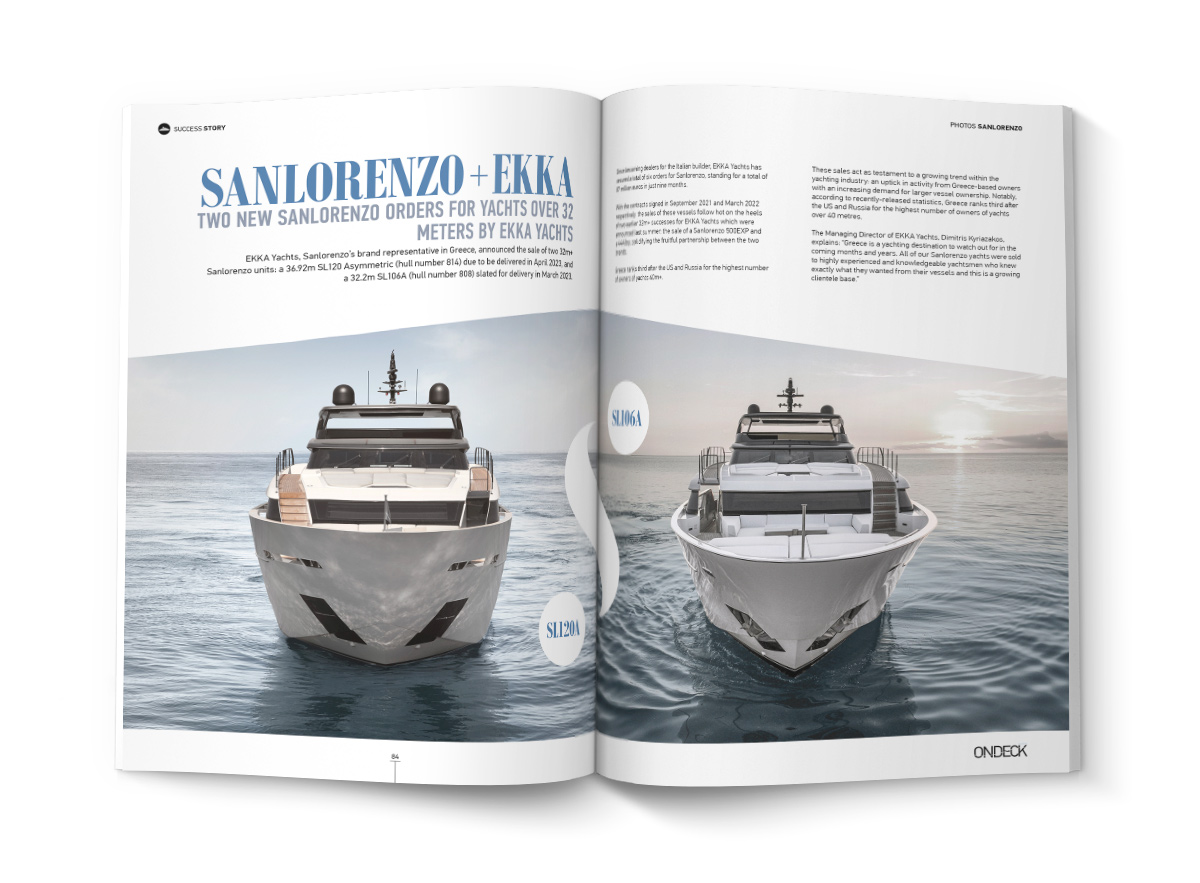 SANLORENZO & EKKA YACHTS