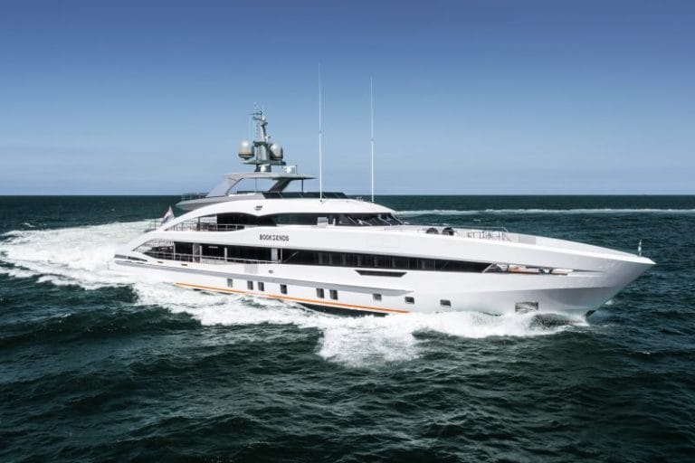 Heesen: 50-metre semi-displacement Book Ends delivered