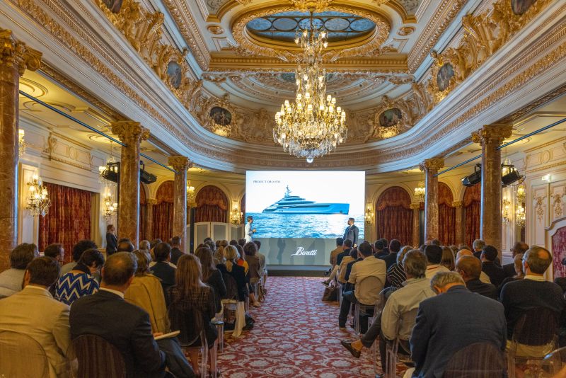 BENETTI PRESS CONFERENCE MONACO YACHT SHOW