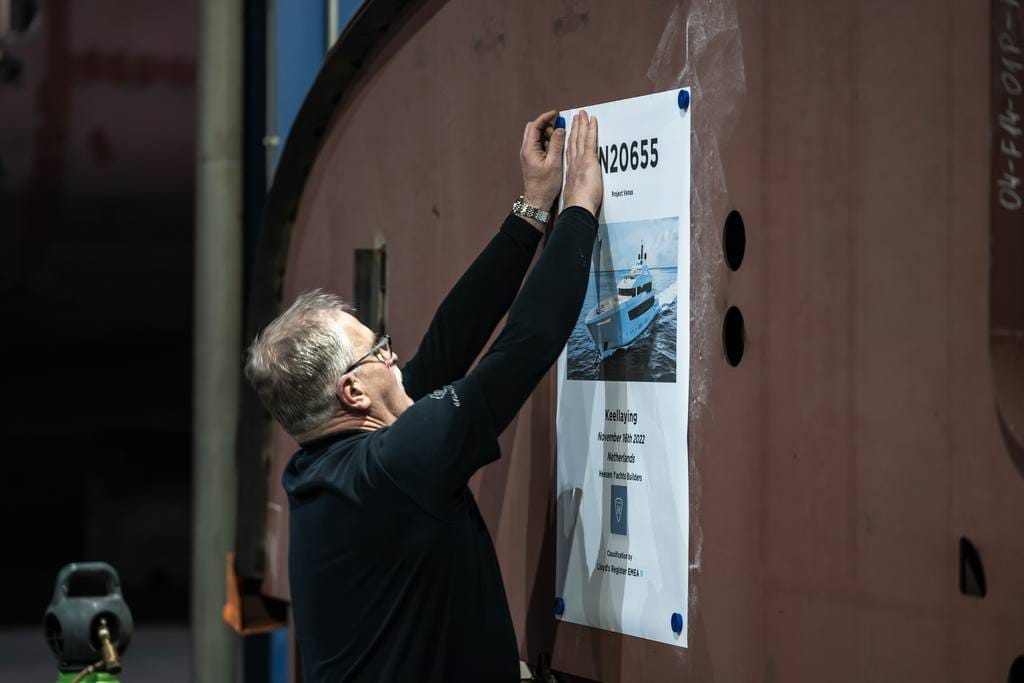 Heesen keel laying 4