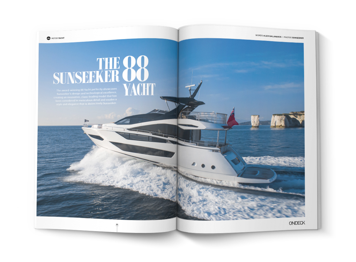 THE SUNSEEKER 88 YACHT