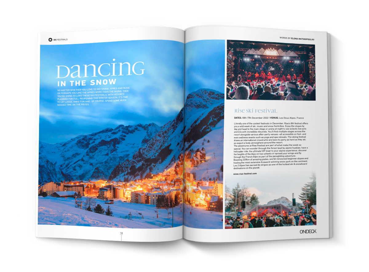 SKI FESTIVALS | DANCING IN THE SNOW