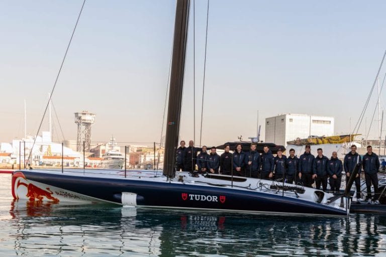 Alinghi Red Bull Racing’s first AC40