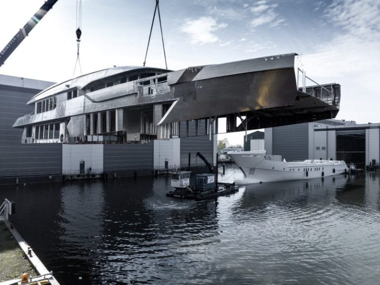 YN 20555 Project Serena: hull and superstructure