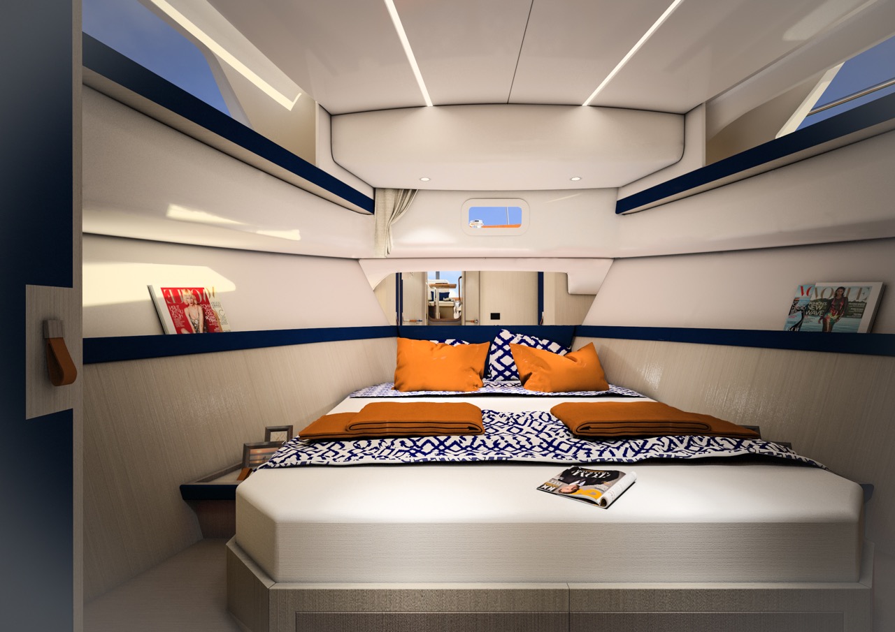 Apreamare Gozzo 35 Cabin interiors7