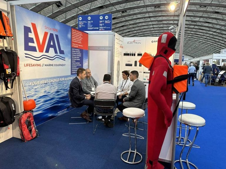 EVAL stin diethni naftiliaki ekthesi METSTRADE 2023