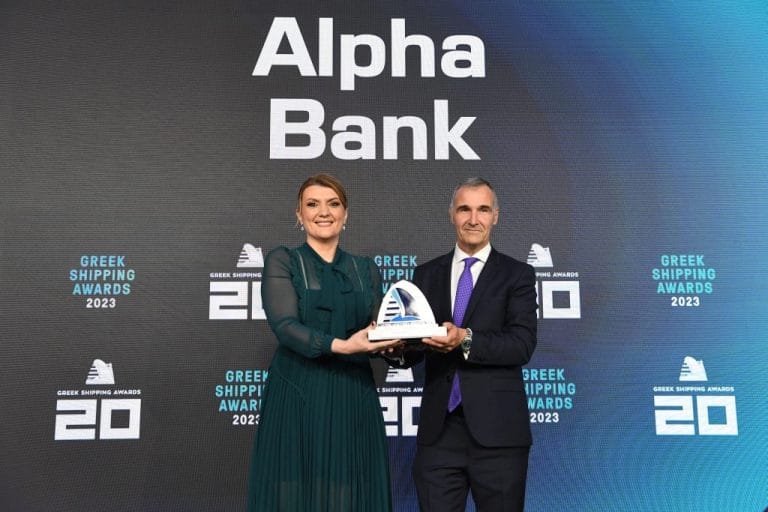 Alpha Bank Shipping Financier of the Year 2023