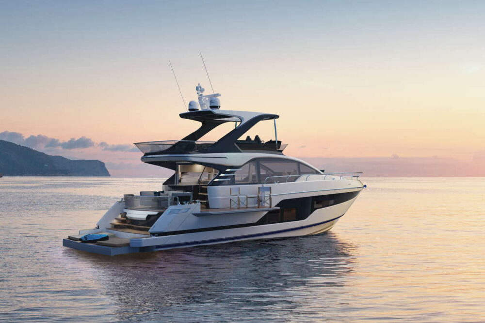 LUXUS fairline squadron 58