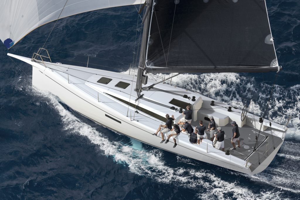 Nautor Swan promises a vibrant 2024 230612 Render in movimento vista di poppa