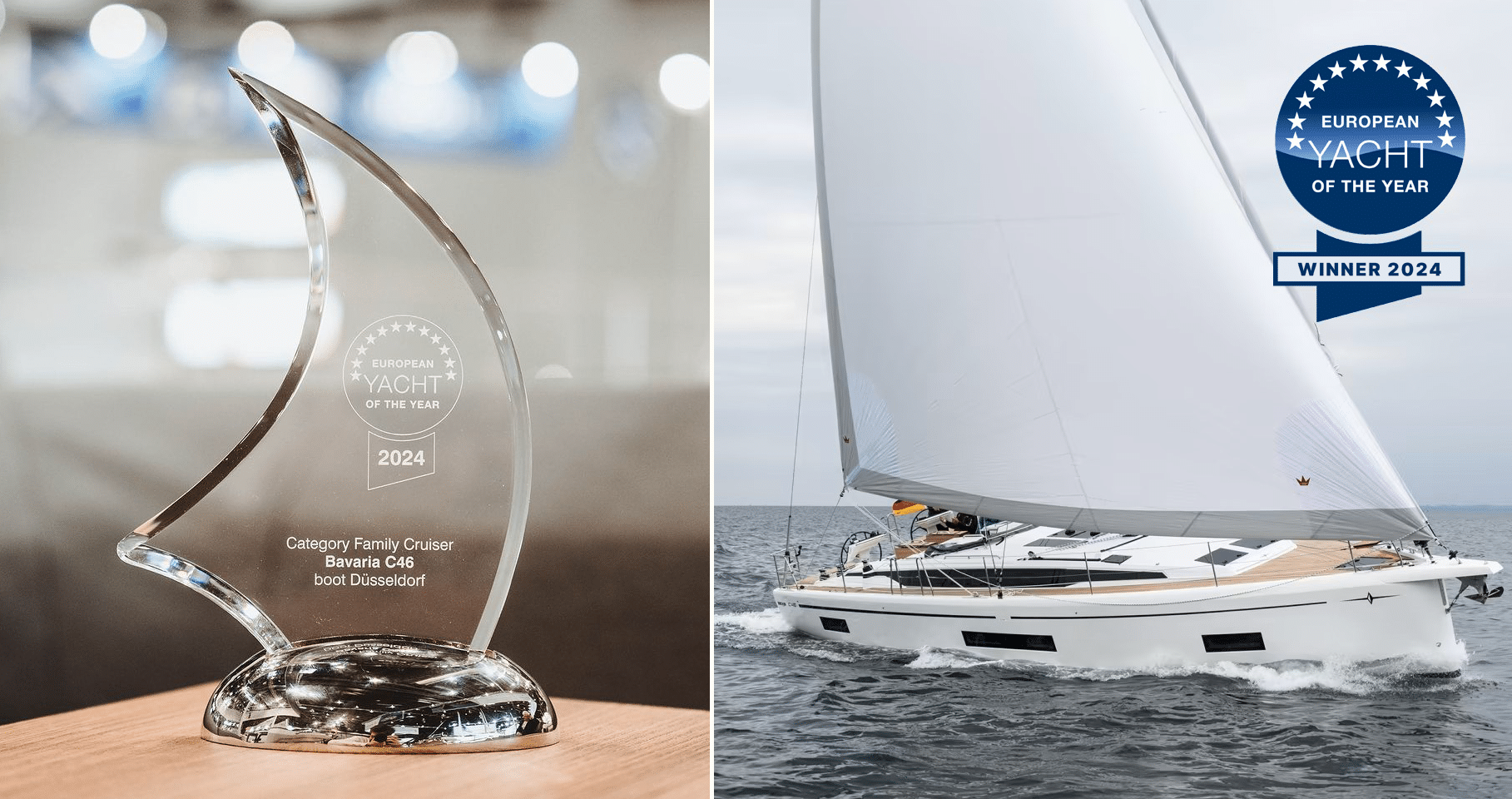 Bavaria C46 european yacht of the year 2