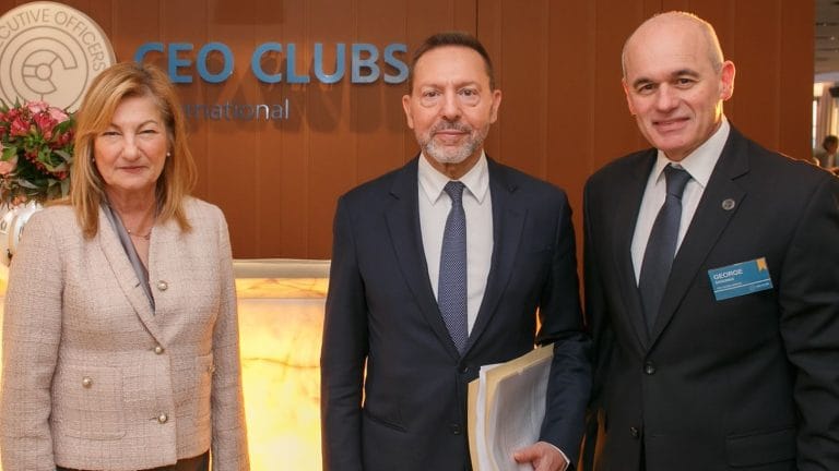 Γόνιμος διάλογος μεταξύ του Διοικητή της Τράπεζας της Ελλάδος και των μελών του CEO Clubs Greece