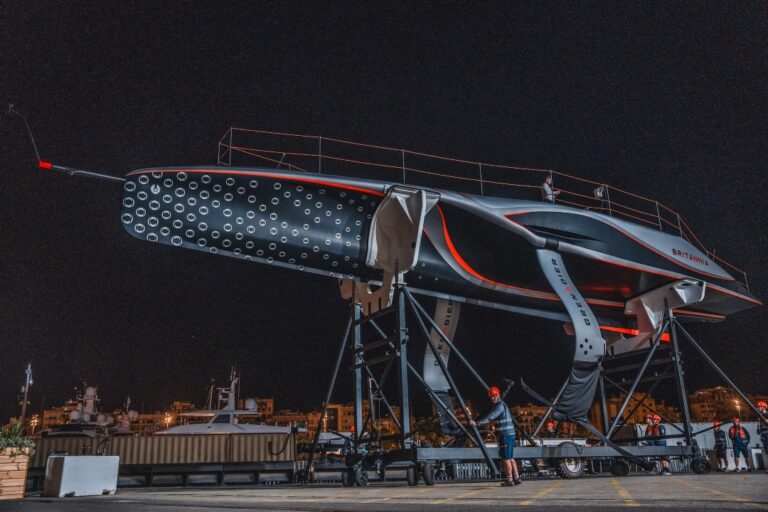 INEOS Britannia reveal RB3 before dawn