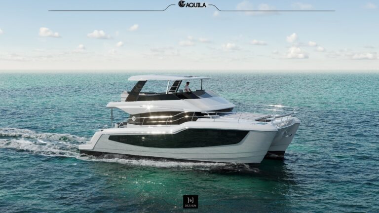 Synergy Yacht Sales announces the arrival of the Aquila 50 Yacht Power Catamaran