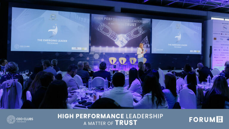 CEO Clubs Greece Forum  Η Εμπιστοσύνη ως Θεμέλιο της Ηγεσίας Υψηλών Αποδόσεων