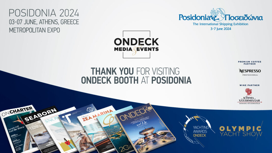 ONDECK Group: Δυναμική παρουσία στα Ποσειδώνια 2024