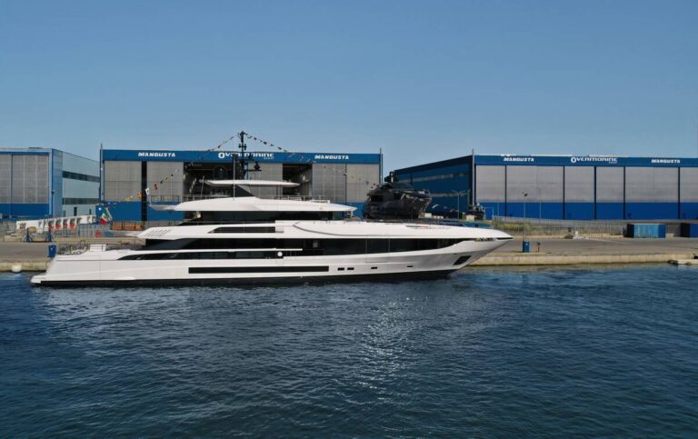 The fourth unit of the Mangusta Oceano line flagship has been launched