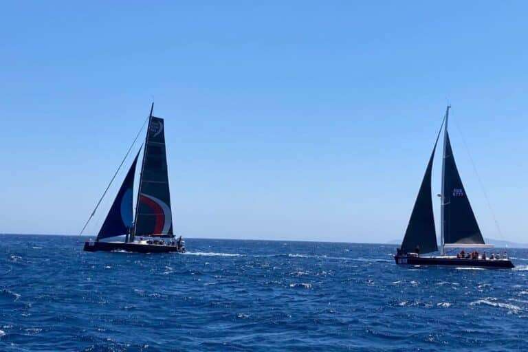 AEGEAN 600: Απίστευτο θέαμα από 69 σκάφη στην εκκίνηση