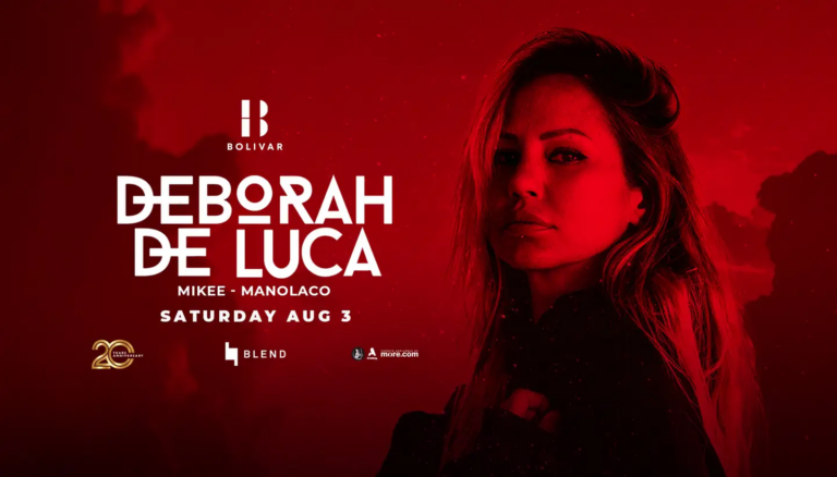 Η Ιταλίδα DJ Deborah De Luca, στο Bolivar Beach Club