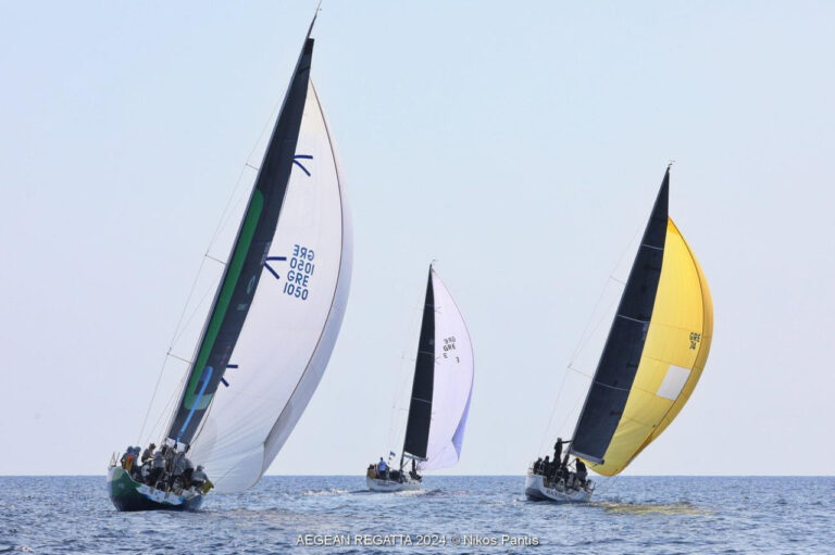 Κορυφώνεται ο ανταγωνισμός στην Aegean Regatta 2024 λίγο πριν το τέλος
