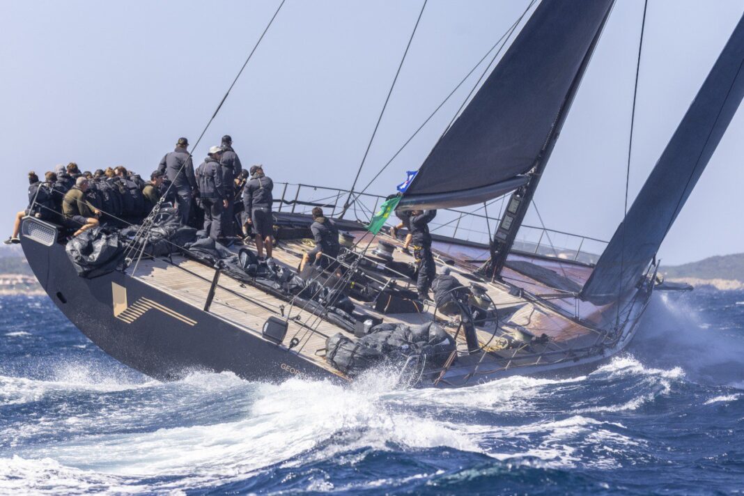 The second day at the Maxi Yacht Rolex Cup and Rolex IMA Maxi 1 Worlds