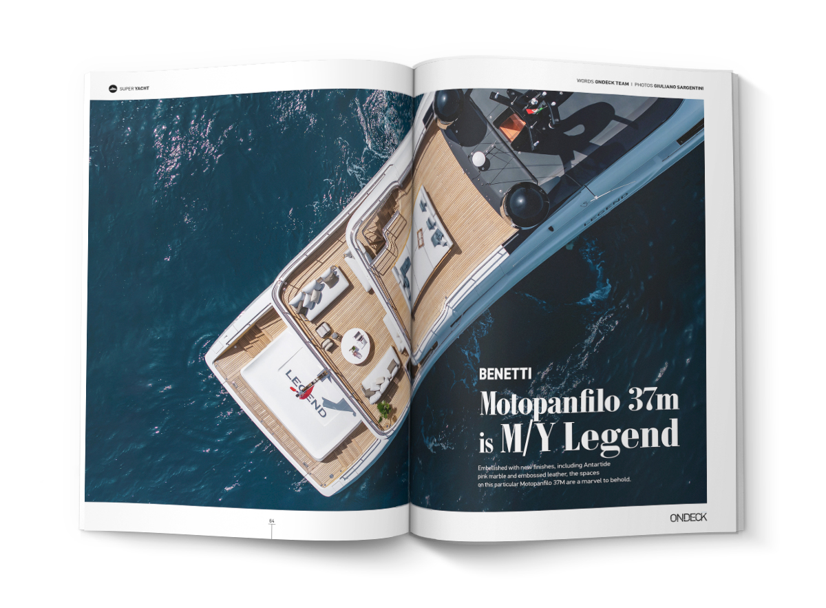 BENETTI M/Y LEGEND IS ONE OF MOTOPANFILO 37M MODELS