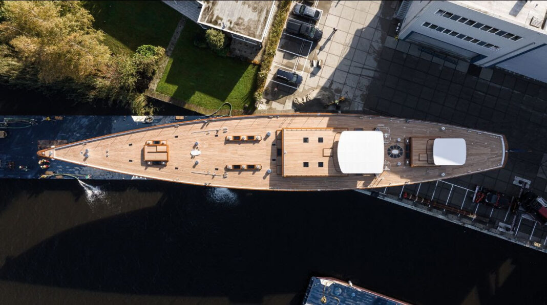 Royal Huisman proudly announces the “Project 408 Aquarius II”