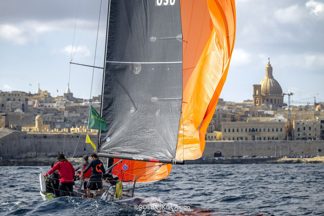 Maltese Shine in the 2024 Rolex Middle Sea Race