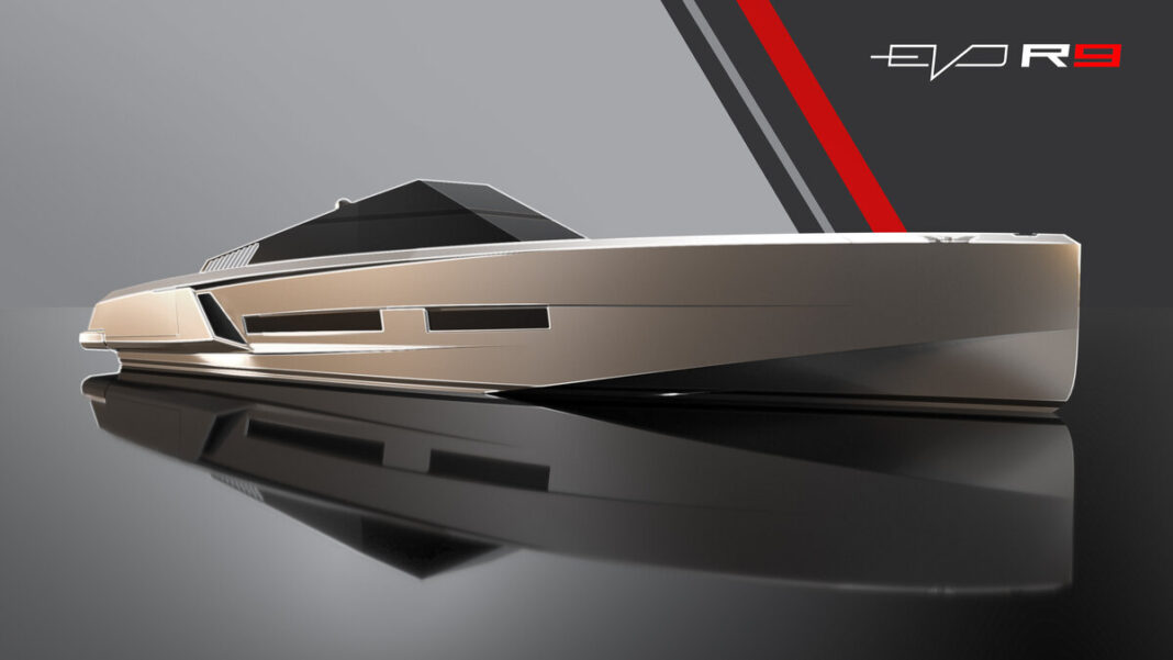 EVO R9, a 30-metre aluminium superyacht