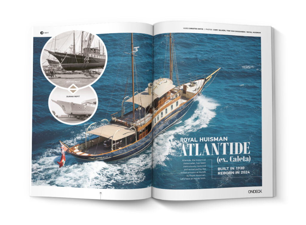 ATLANTIDE (EX CALETA)
BUILT IN 1930 | REBORN IN 2024
