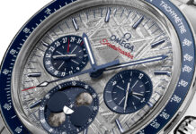 OMEGA Launches The Speedmaster Moonphase Meteorite