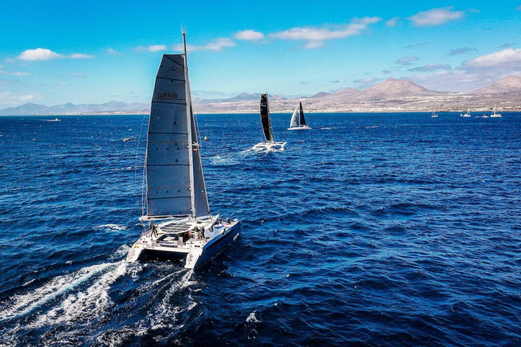 The 11th RORC Transatlantic Race sets off in spectacular style